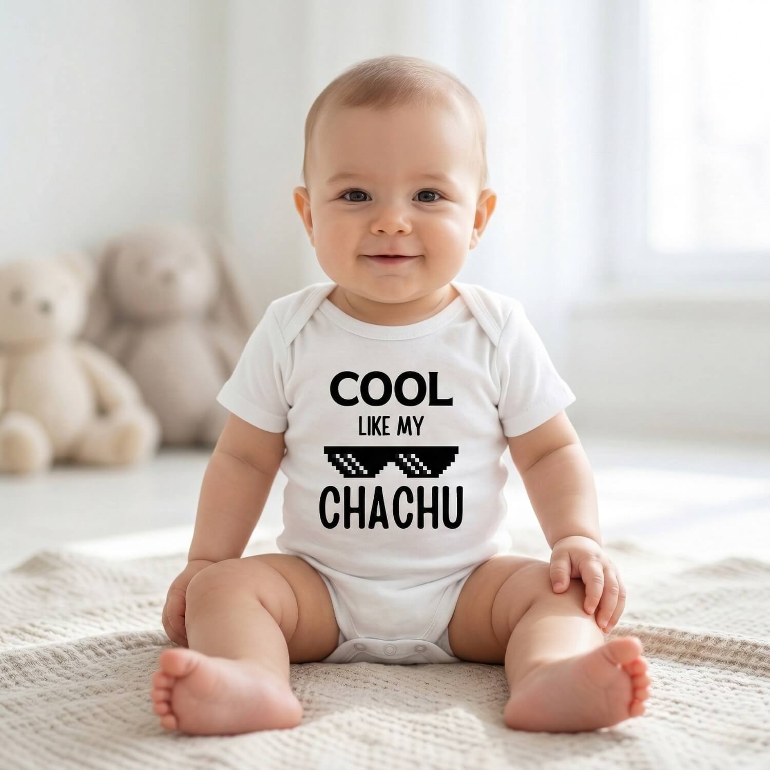 Cool Like My Chachu Baby Onesie