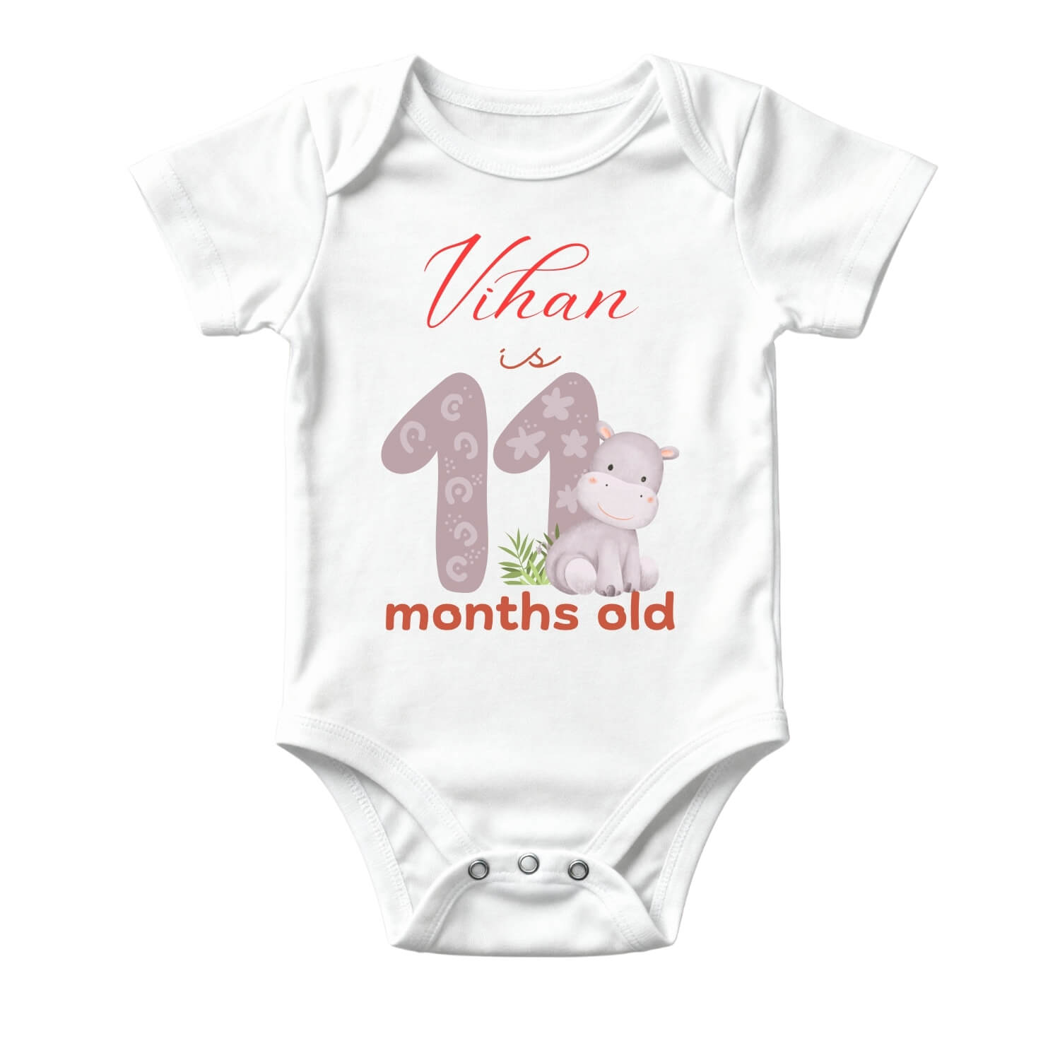 11 Month Baby Milestone Onesie – Baby Memory Outfit