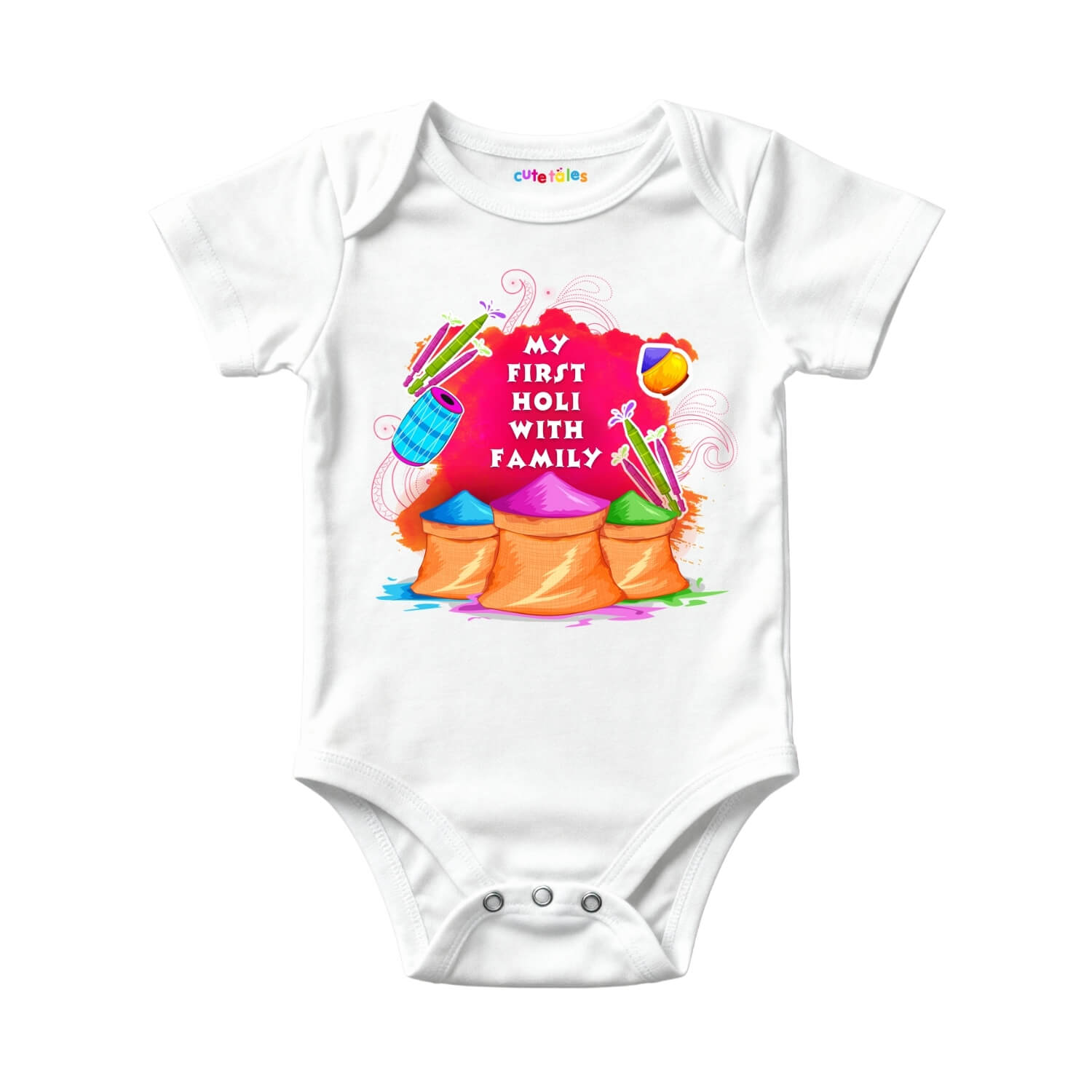 My First Holi With Family – Color Splash Edition