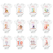 Personalized Baby Onesie | Custom Name Romper for Newborn to 12 Months