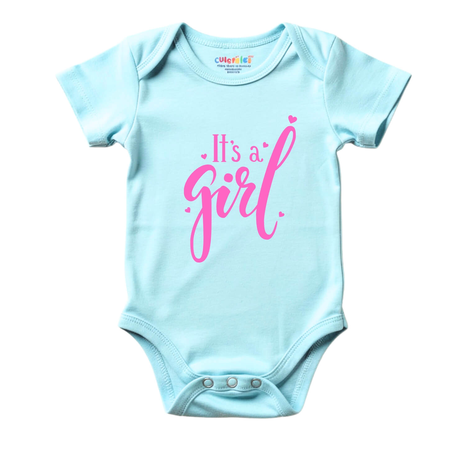 It’s A Girl Baby Romper | Soft Cotton POD Romper for Newborns