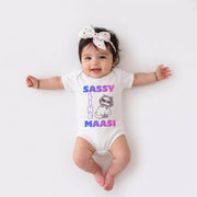 Sassy Like Maasi Gradient Baby Onesie