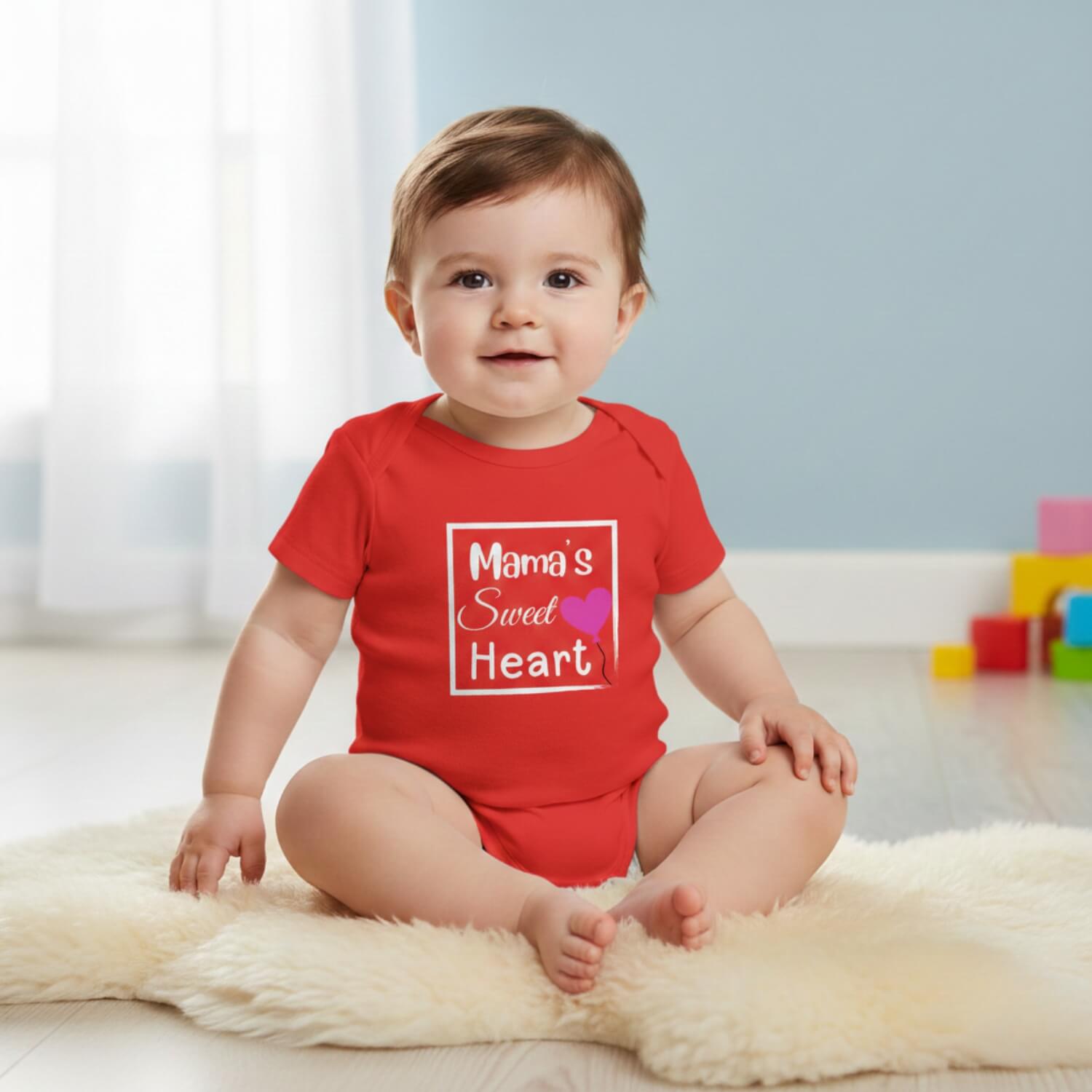 Mama’s Sweet Heart Baby Onesie – Valentine Special