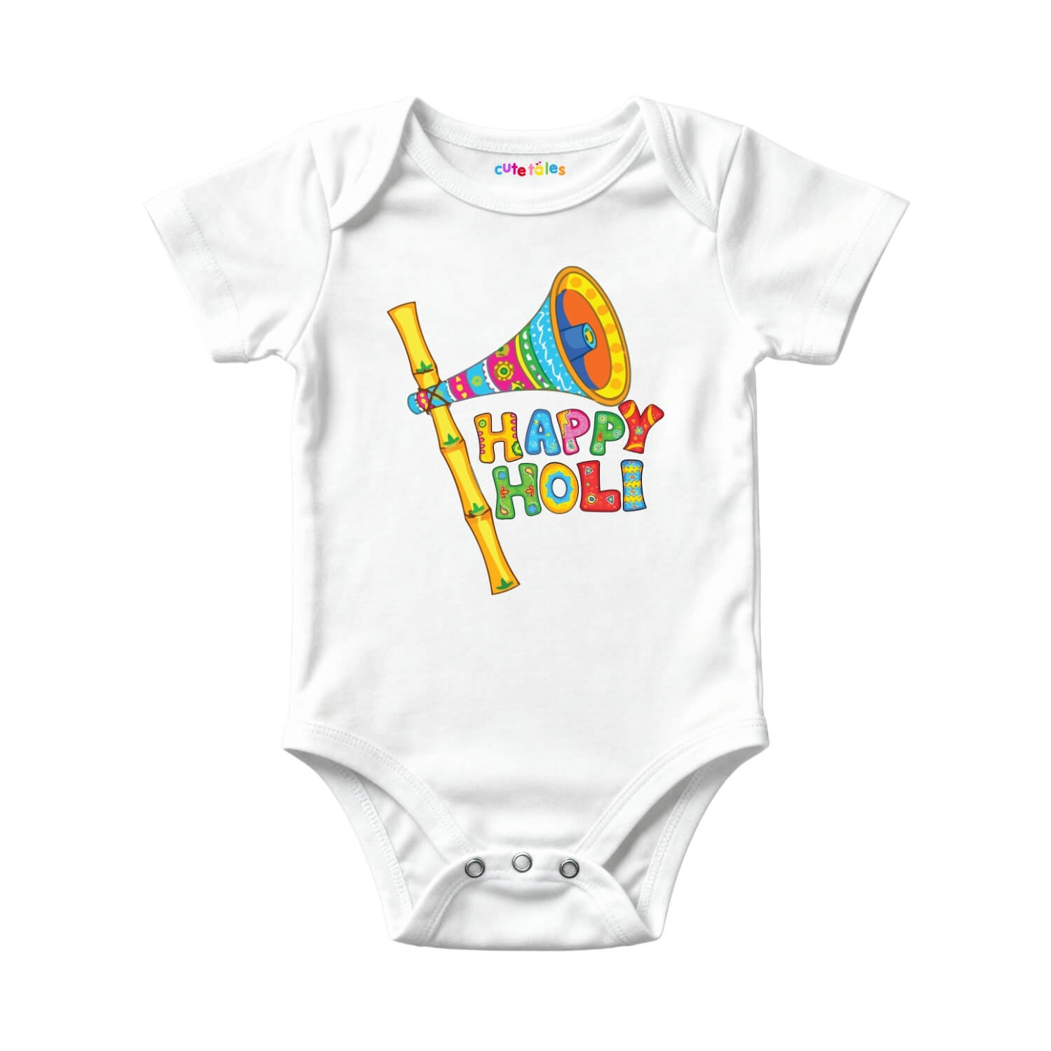 Happy Holi Baby Onesie – Festive Celebration Outfit