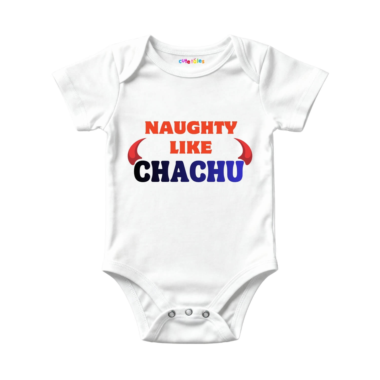 Naughty Like Chachu Baby Onesie