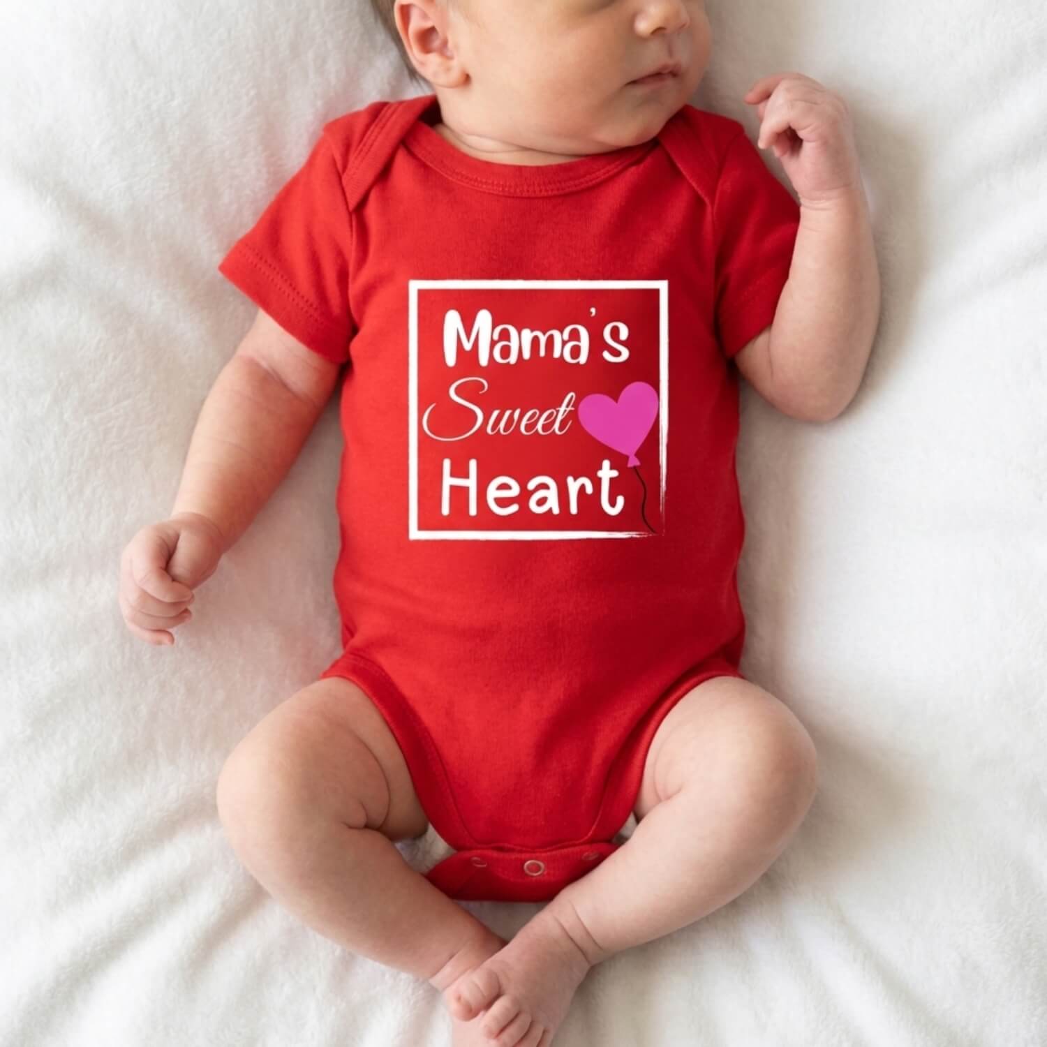 Mama’s Sweet Heart Baby Onesie – Valentine Special