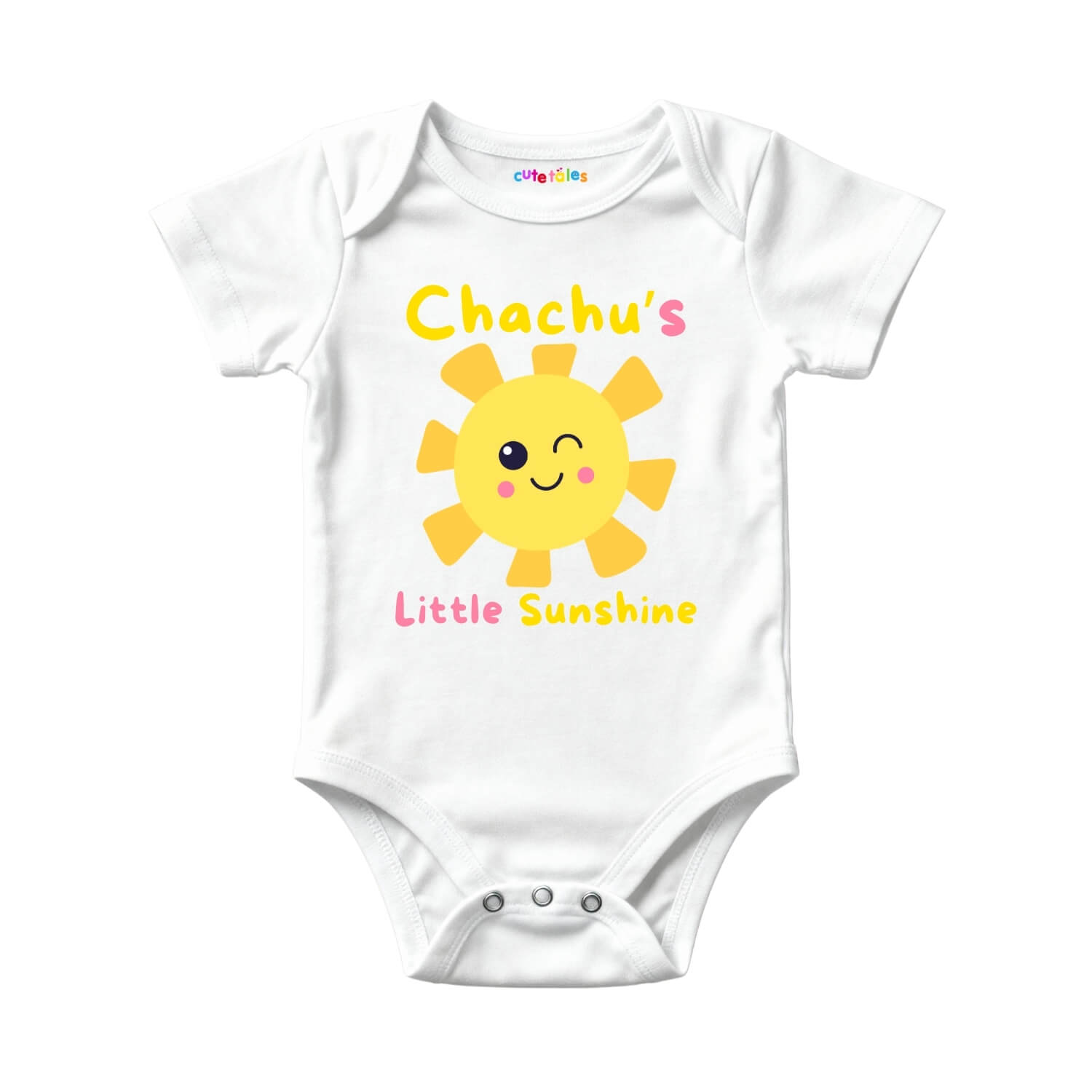 Chachu’s Little Sunshine Baby Onesie