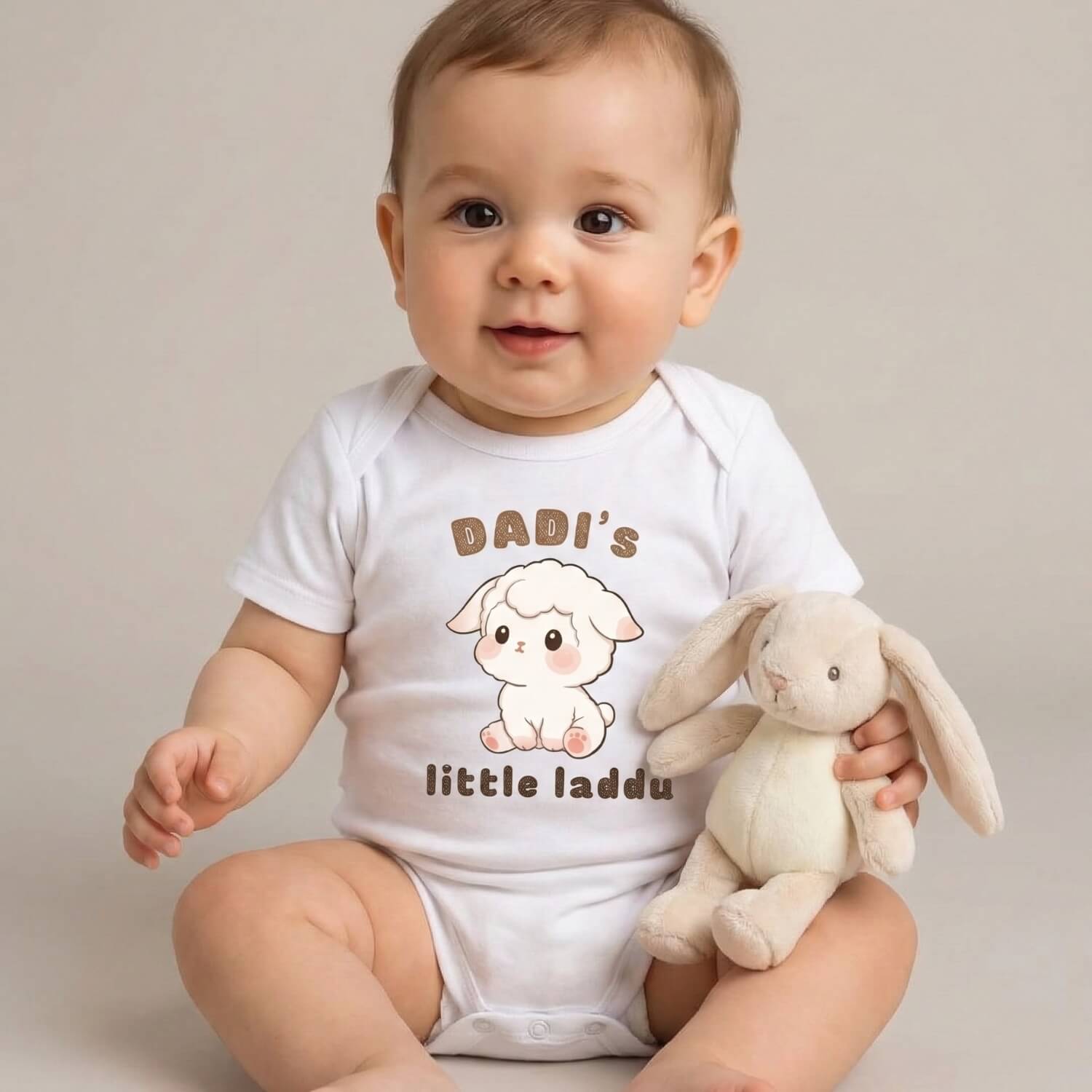 Dadi’s Little Laddu Onesie