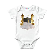 Kaaba Cloud Art Baby Onesie – Eid Special