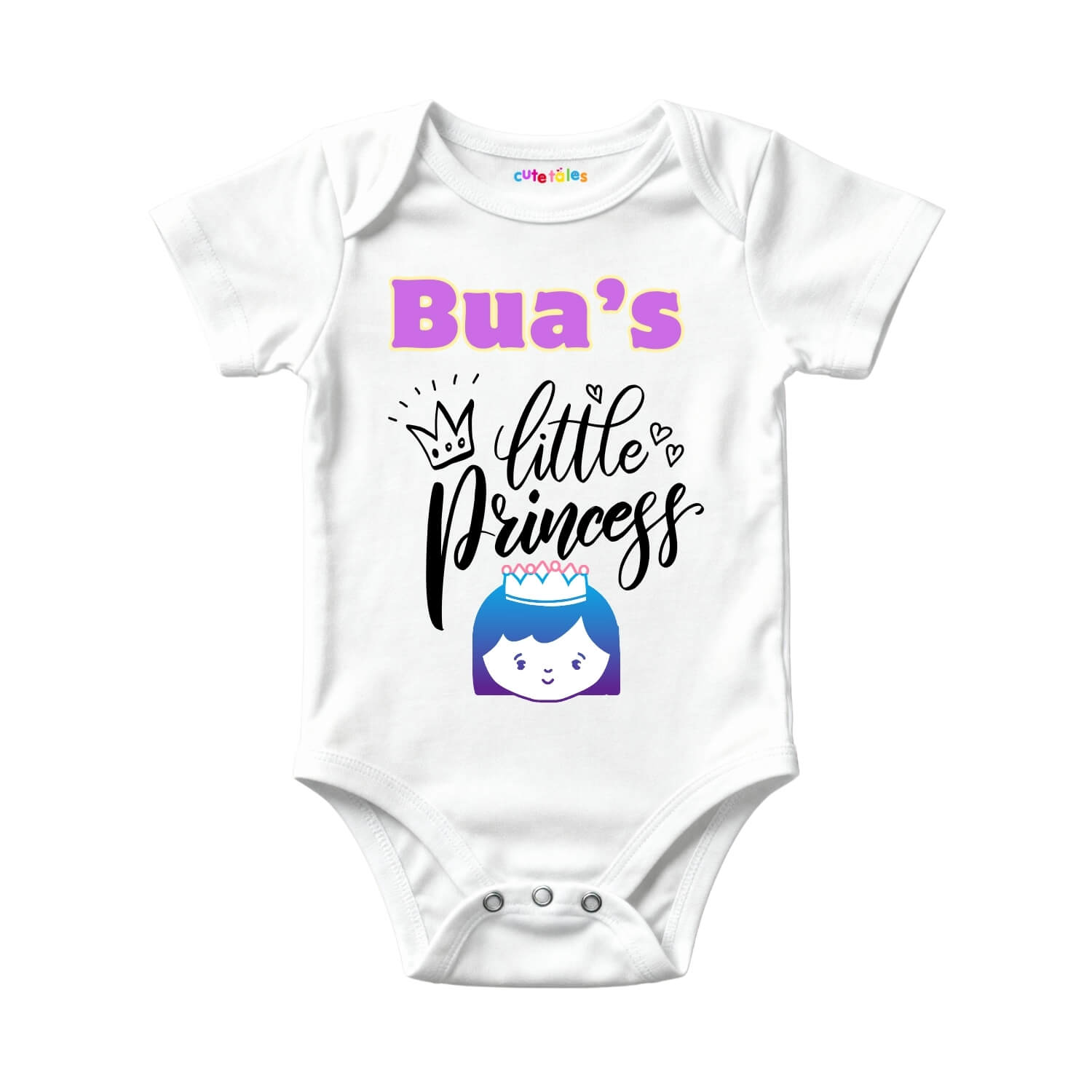 Bua’s Little Princess Baby Onesie