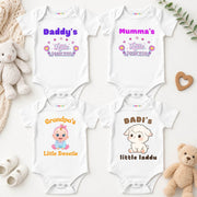 Family Combo Daddy Mumma Grandpa Dadi (Pack of 4)