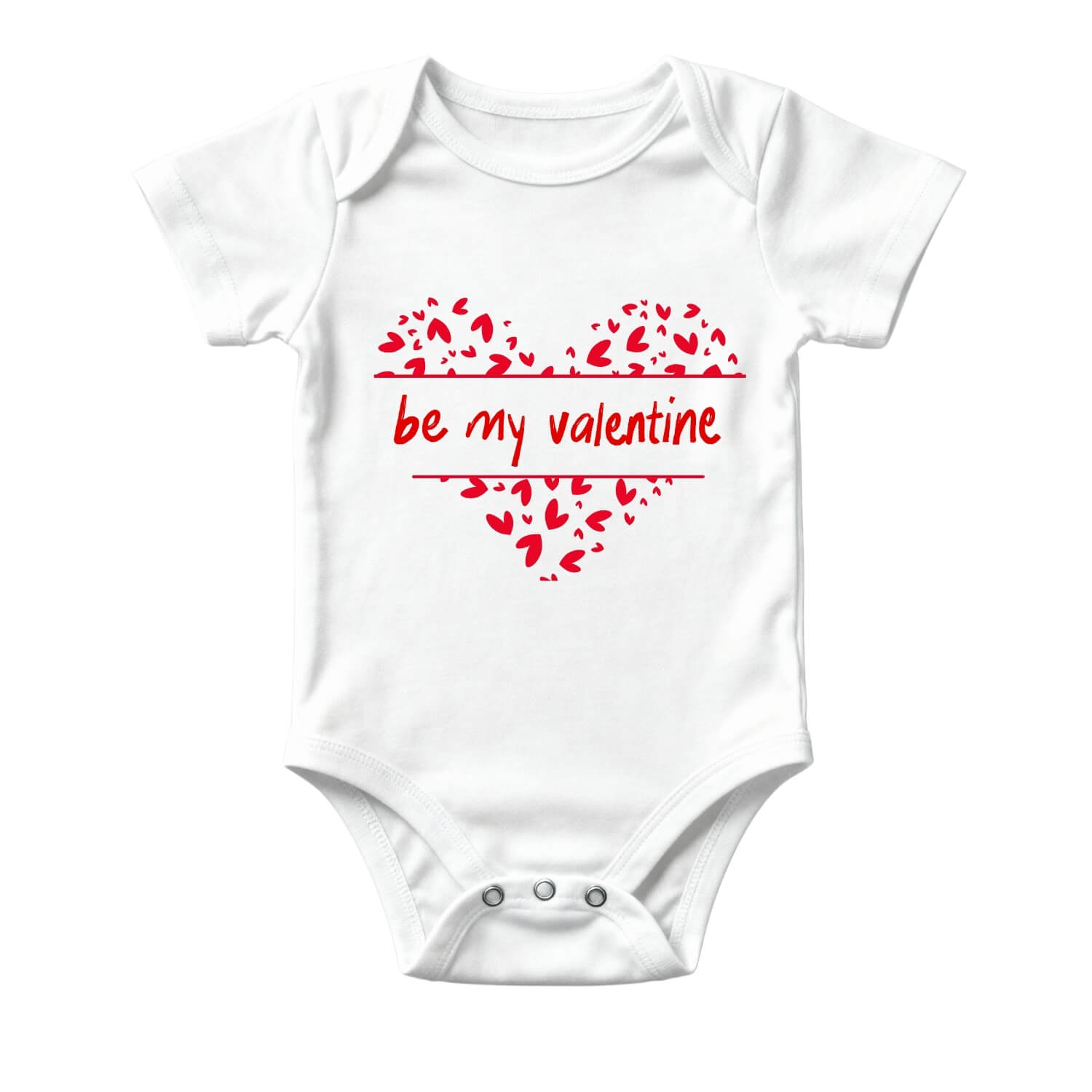 Be My Valentine Baby Bodysuit