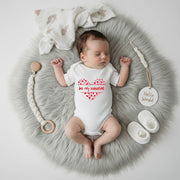 Be My Valentine Baby Bodysuit