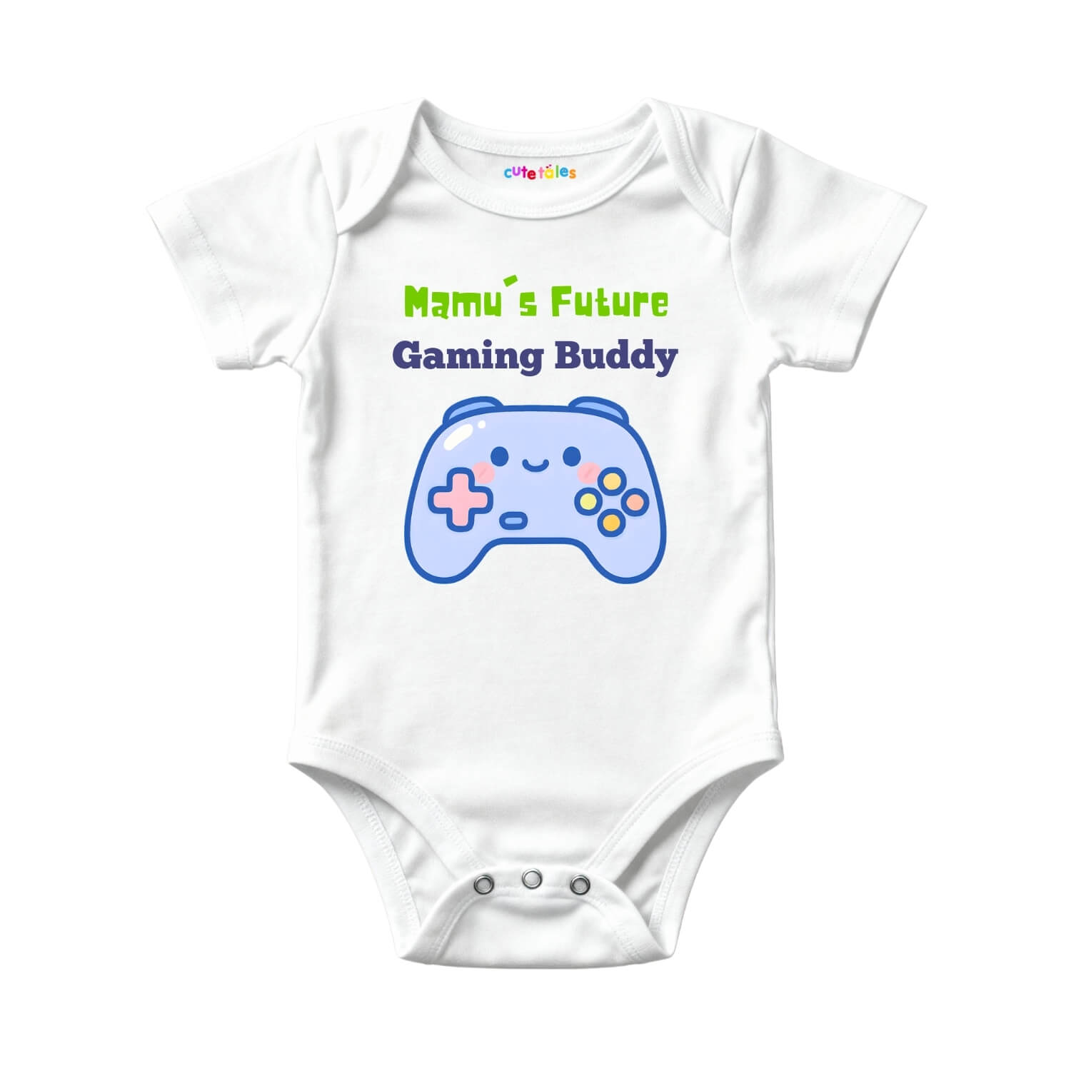 Mamu’s Future Gaming Buddy Baby Onesie