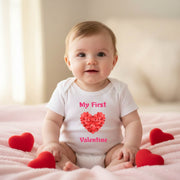 My First Valentine Baby Bodysuit