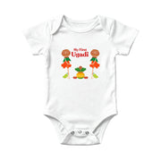 My First Ugadi Baby Onesie – Traditional Festival Design