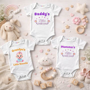 Family Baby Romper Combo Daddy Mumma Grandpa (Pack of 3)