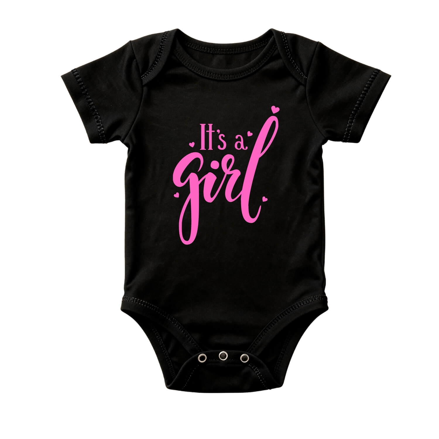 It’s A Girl Baby Romper | Soft Cotton POD Romper for Newborns