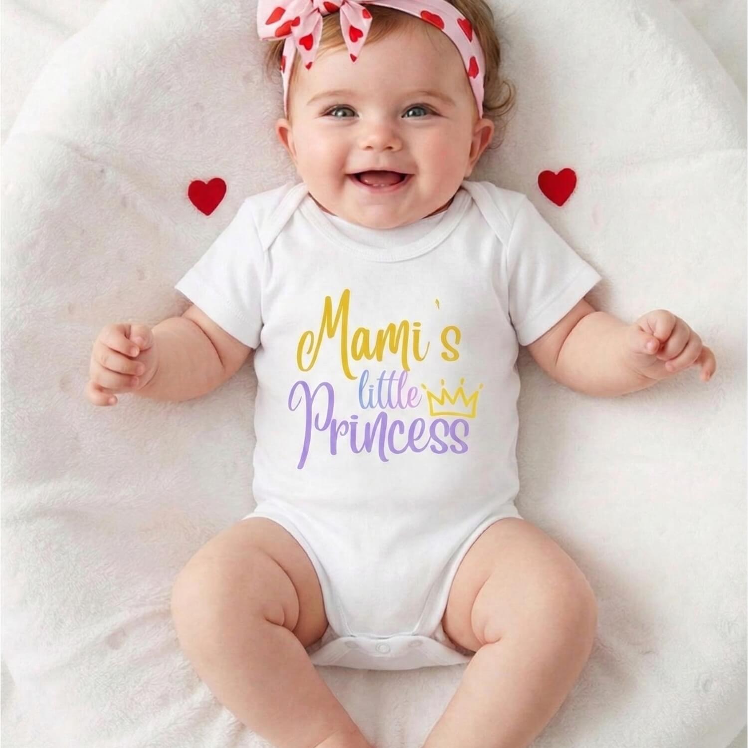 Mami’s Little Princess Baby Onesie