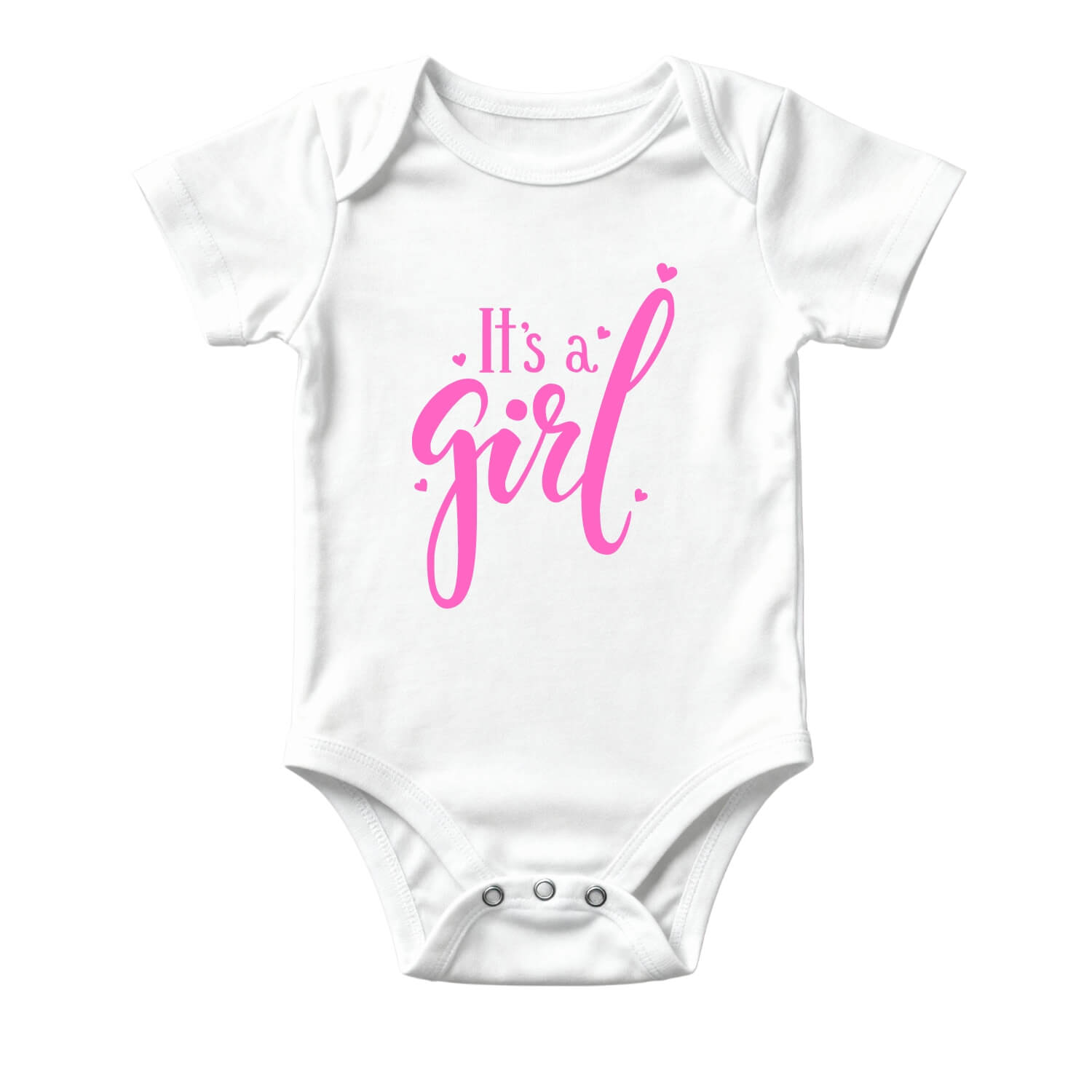 It’s A Girl Baby Romper | Soft Cotton POD Romper for Newborns