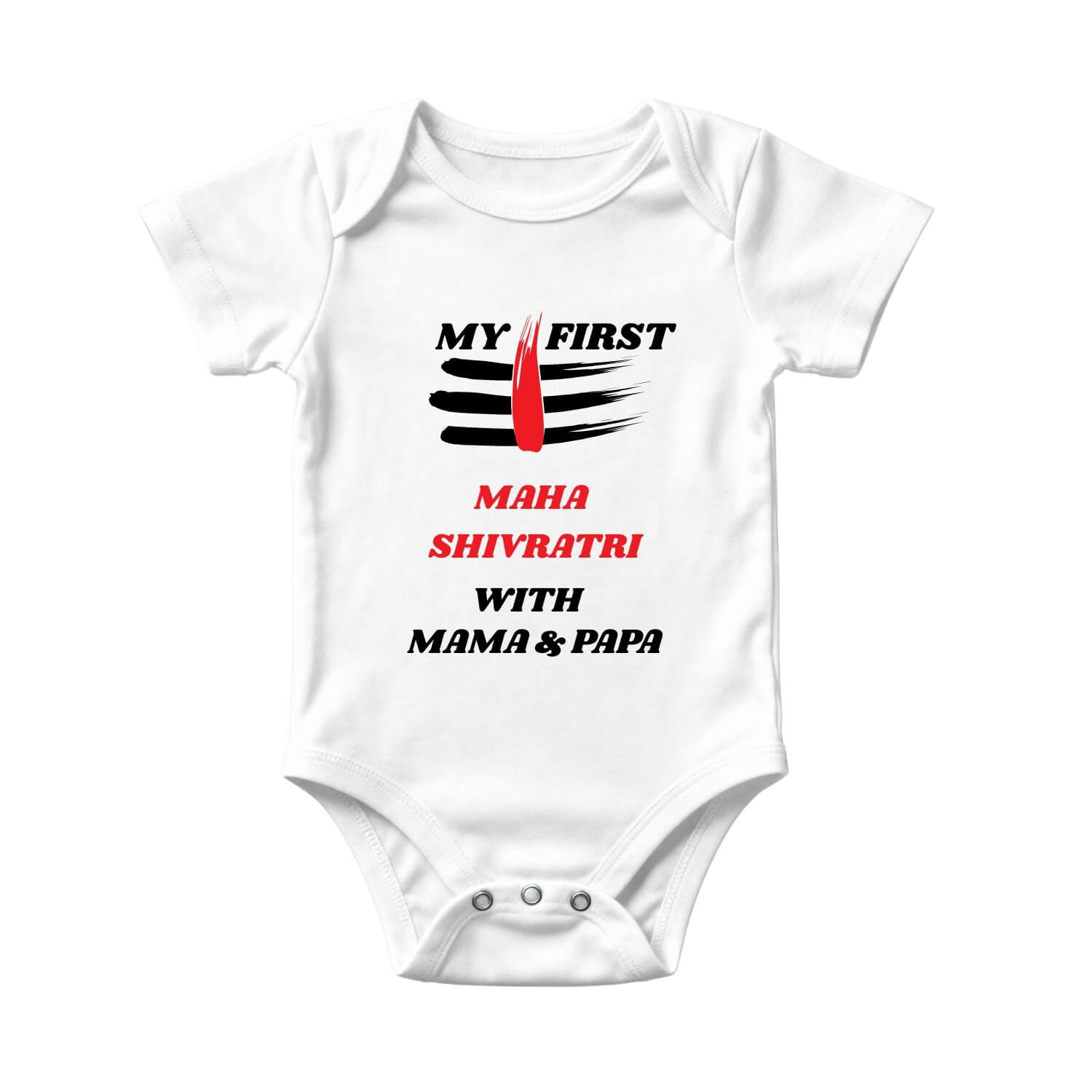 My First Maha Shivratri Baby Onesie