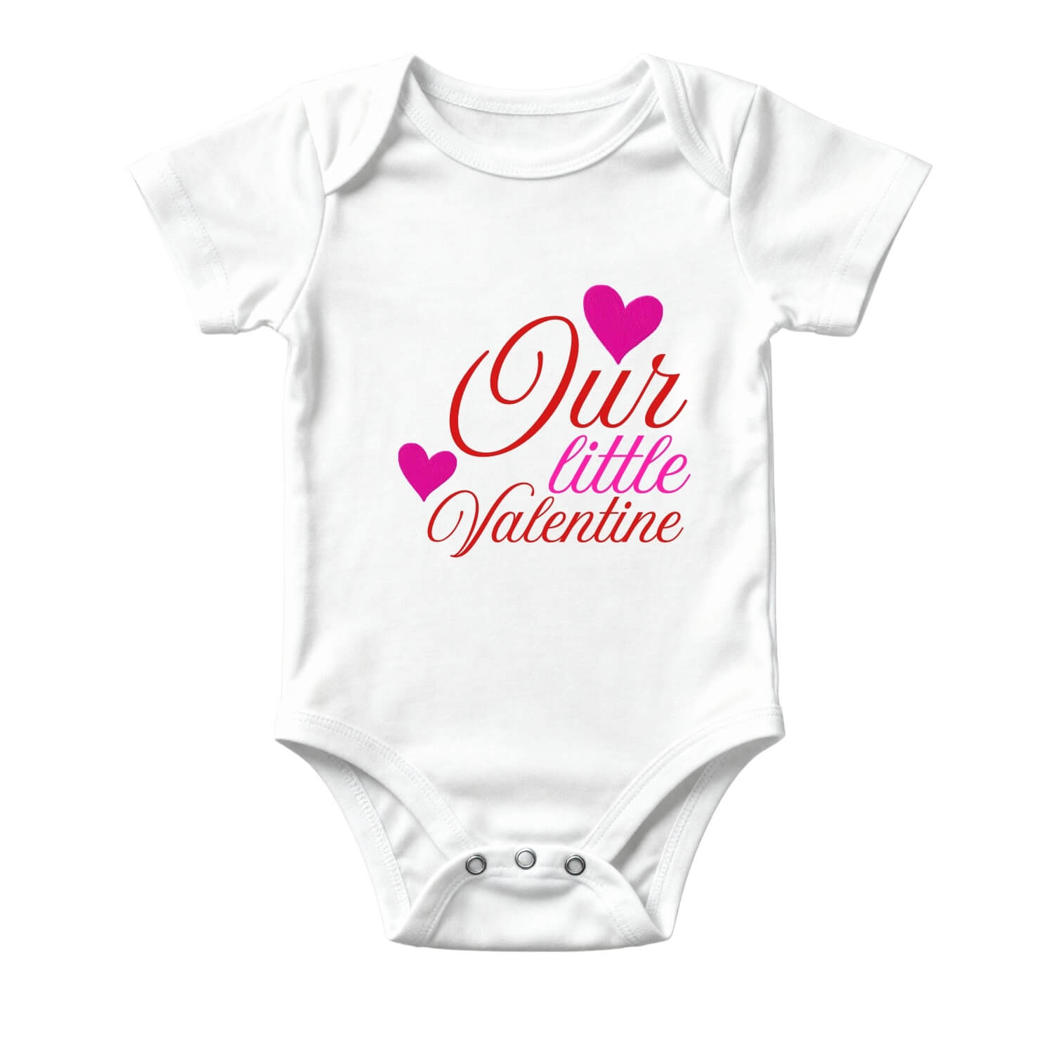 Our Little Valentine Baby Onesie – Valentine Special