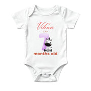 7 Month Baby Milestone Onesie – Monthly Photo Outfit