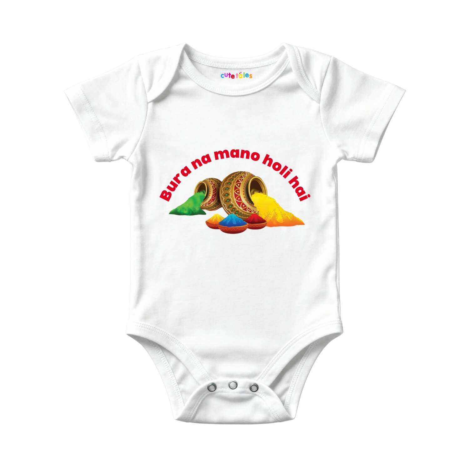 Bura Na Mano Holi Hai Baby Onesie – Festive Baby Outfit