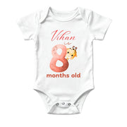 8 Month Baby Milestone Onesie – Cute Memory Outfit
