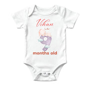 9 Month Baby Milestone Onesie – Baby Photo Outfit