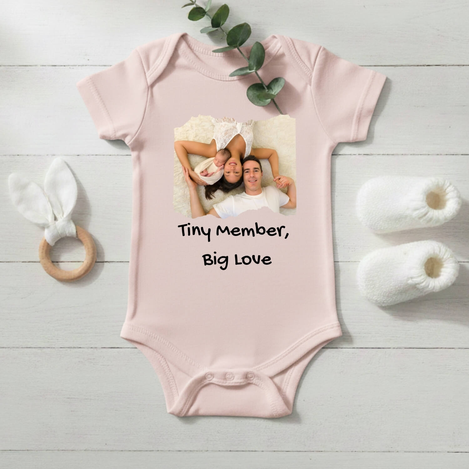 Tiny Member, Big Love Custom Baby Onesie – Made Just for Your Little One