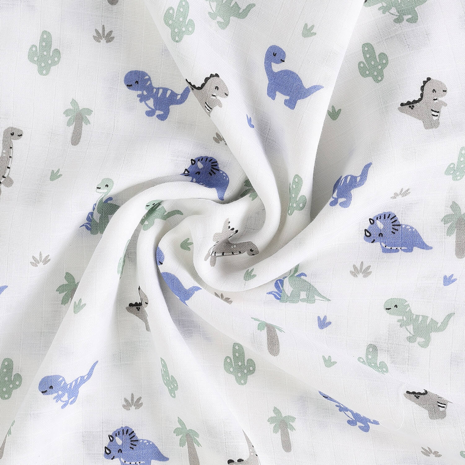 Premium Organic Cotton Baby Muslin Swaddles | Pack of 3 | 100×100 CM
