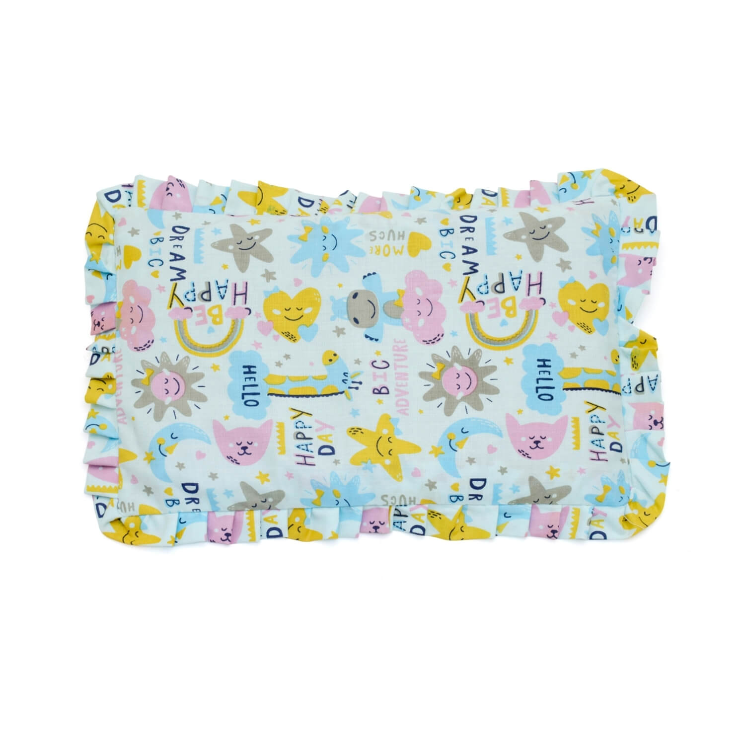 Baby Head Shaping Mustard Seed Pillow, 100% Cotton, Breathable Fabric