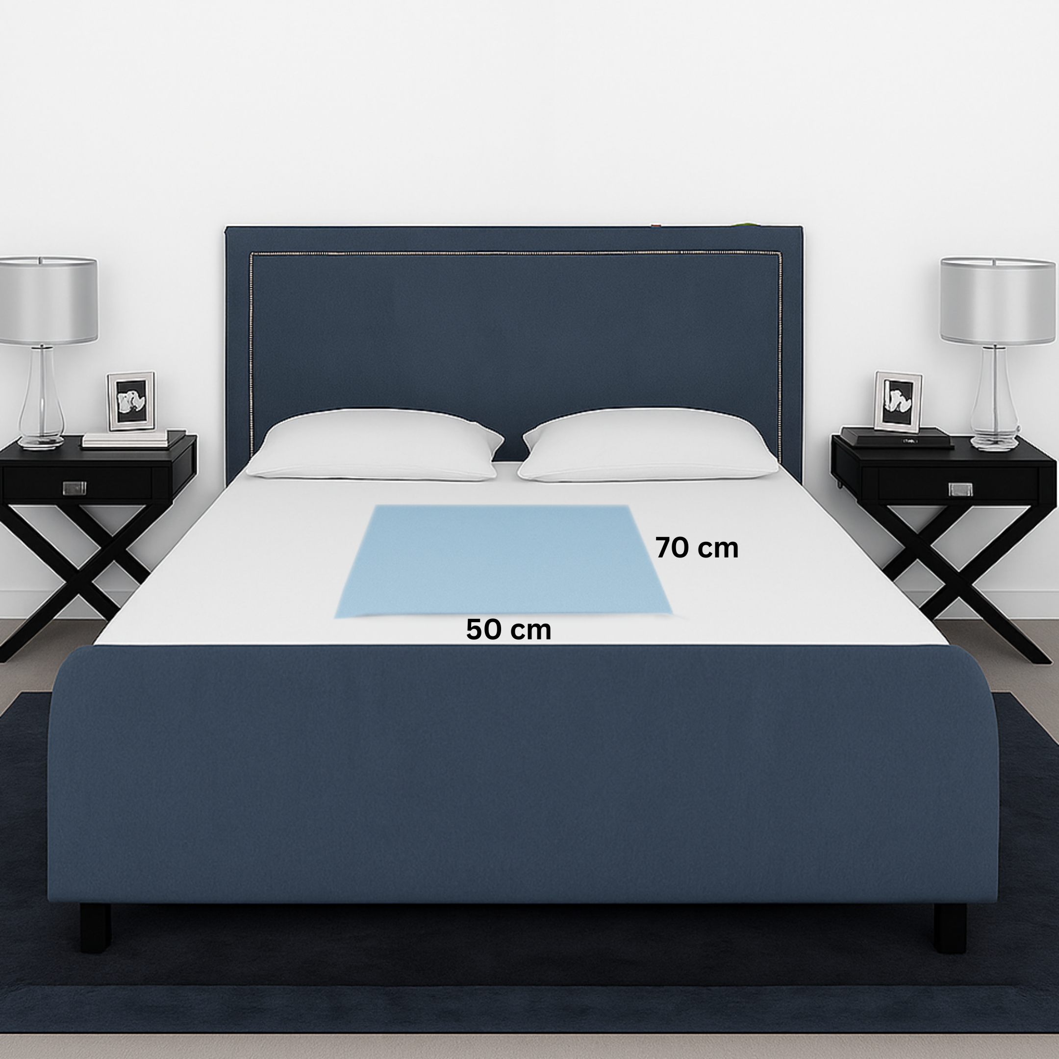 Newborn Baby Dry Sheet Reusable and Waterproof Baby Bed Protector, Anti-Piling Fleece Extra Absorbent Instant Dry Baby Mat Combo