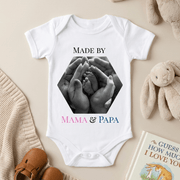 Made By Mama & Papa Custom Baby Onesie – Made Just for Your Little One