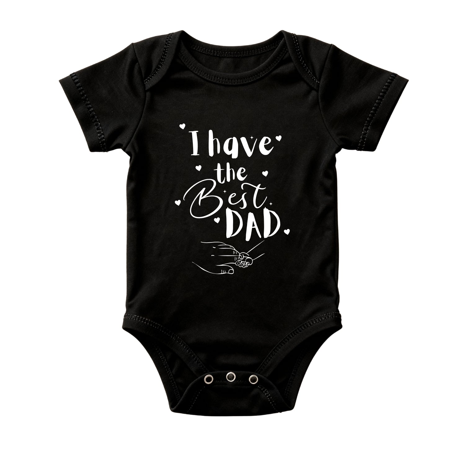 I’ve The Best Dad Baby Romper – Dad Quote Bodysuit