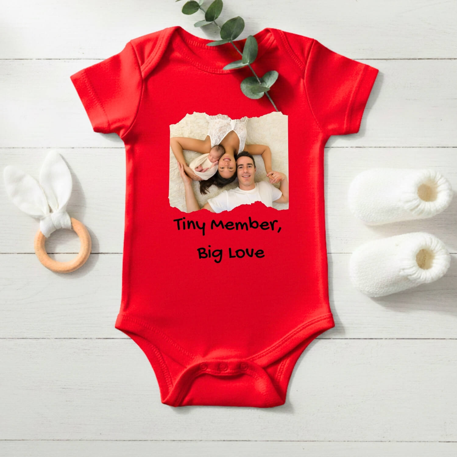 Tiny Member, Big Love Custom Baby Onesie – Made Just for Your Little One