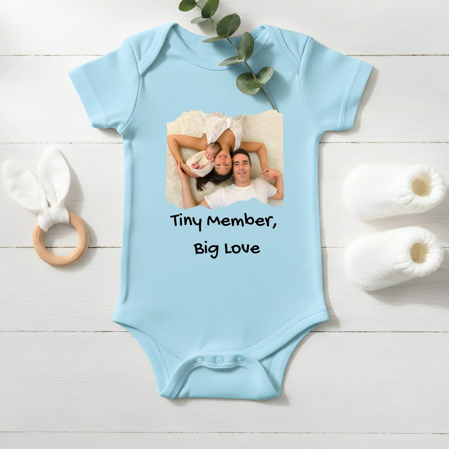 Tiny Member, Big Love Custom Baby Onesie – Made Just for Your Little One