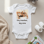Tiny Member, Big Love Custom Baby Onesie – Made Just for Your Little One