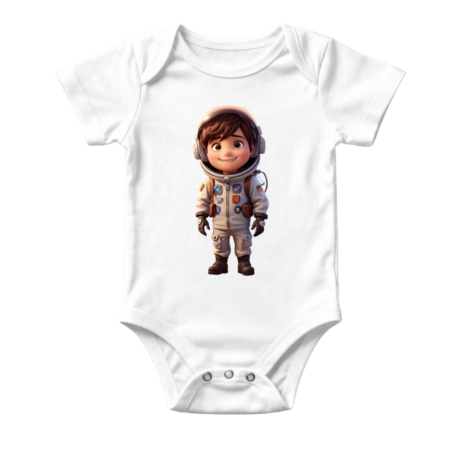 Astronaut Baby Romper – Space Theme Newborn Bodysuit