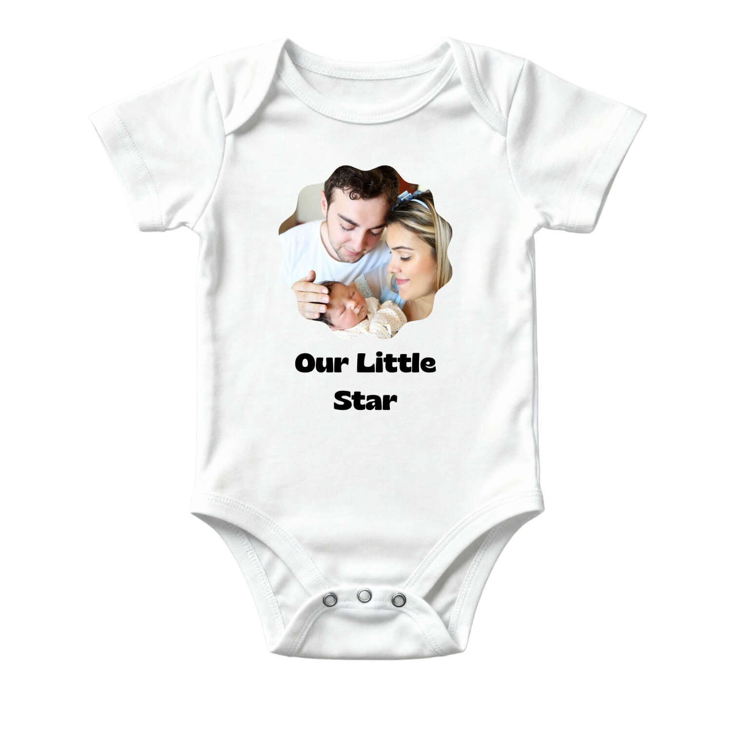 Our Little Star Custom Baby Onesie – Made Just for Your Little One
