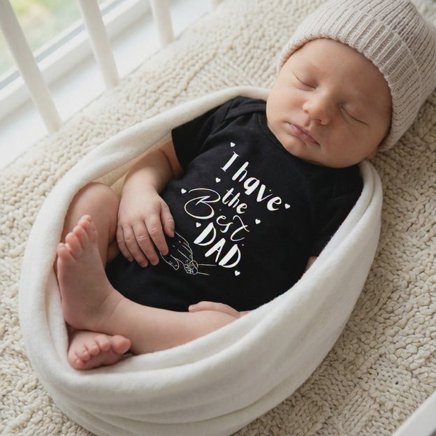 Load video: Happy New Year 2026 Baby Romper (Red)