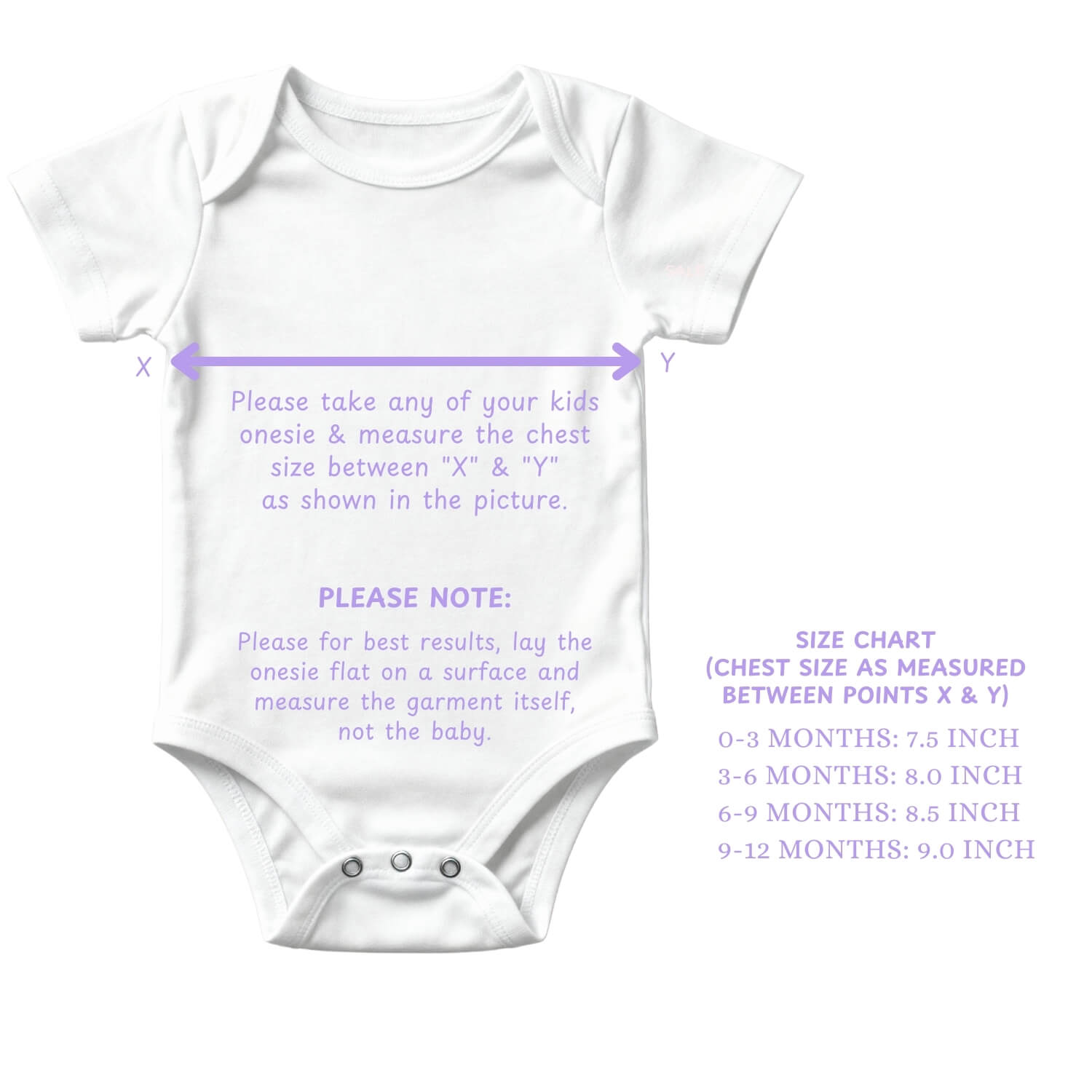 Personalized Baby Onesie | Custom Name Romper for Newborn to 12 Months